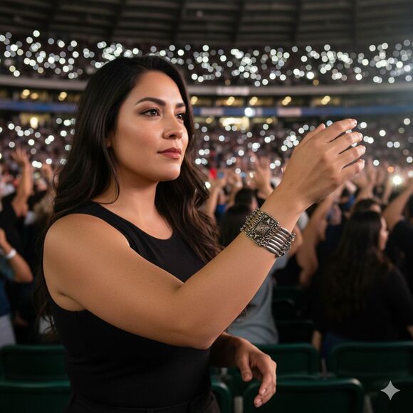 Vintage Mexico 925 Sterling Silver Panel Bracelet – Handcrafted Boho Design - Picture 2 of 12